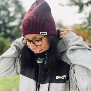 Czapka zimowa – bordowa